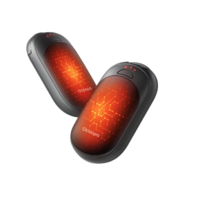 Two slim OCOOPA UT3 Lite magnetic hand warmers shown side by side in a lightweight, compact design.