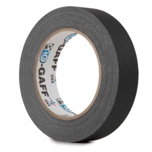 A roll of Pro‑Gaff matt cloth tape in 24mm width.